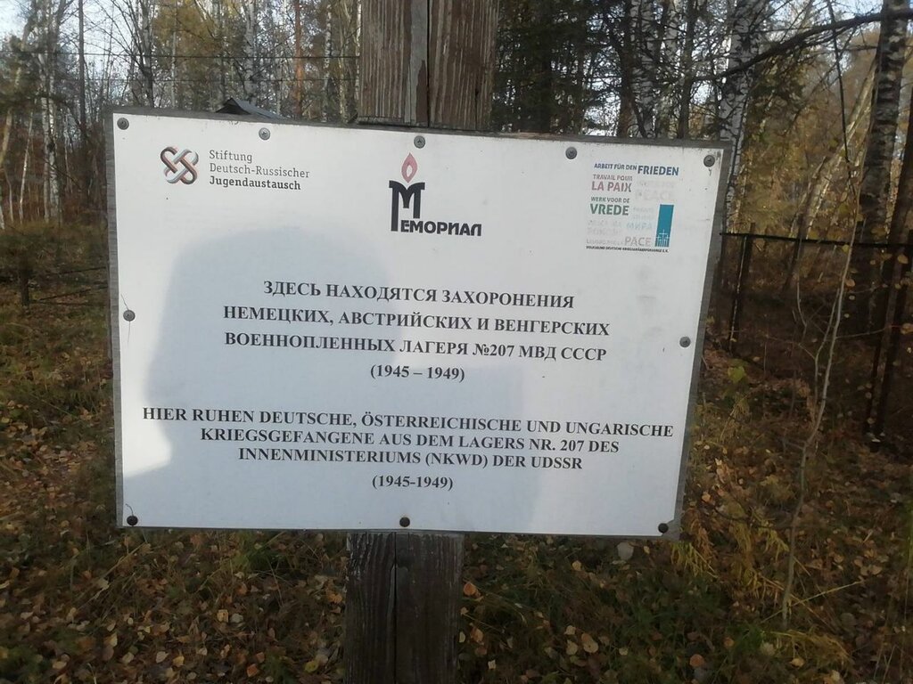 Memorial plaque, foundation stone Памятный знак венгерским военнопленным, погибшим во Второй мировой войне, Krasnokamsk, photo