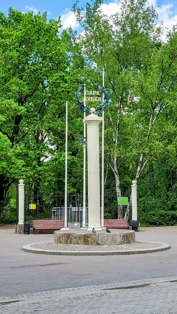 Landmark, attraction Column Park Dubki, Moscow, photo