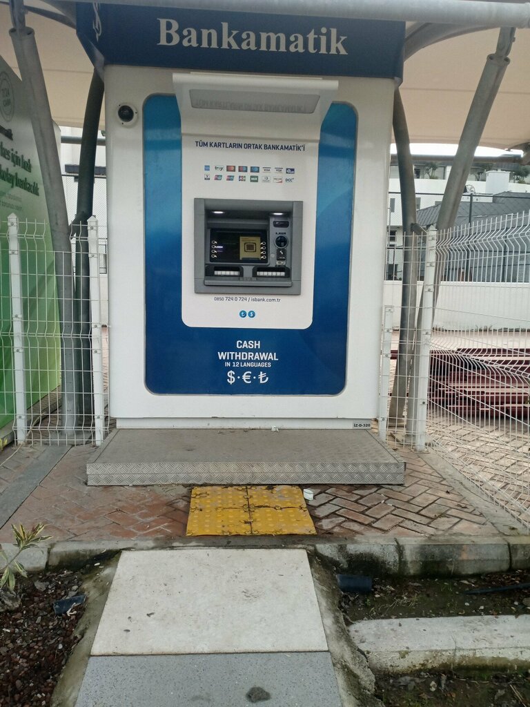 ATM Turkey Is Bank ATM, Fethiye, photo