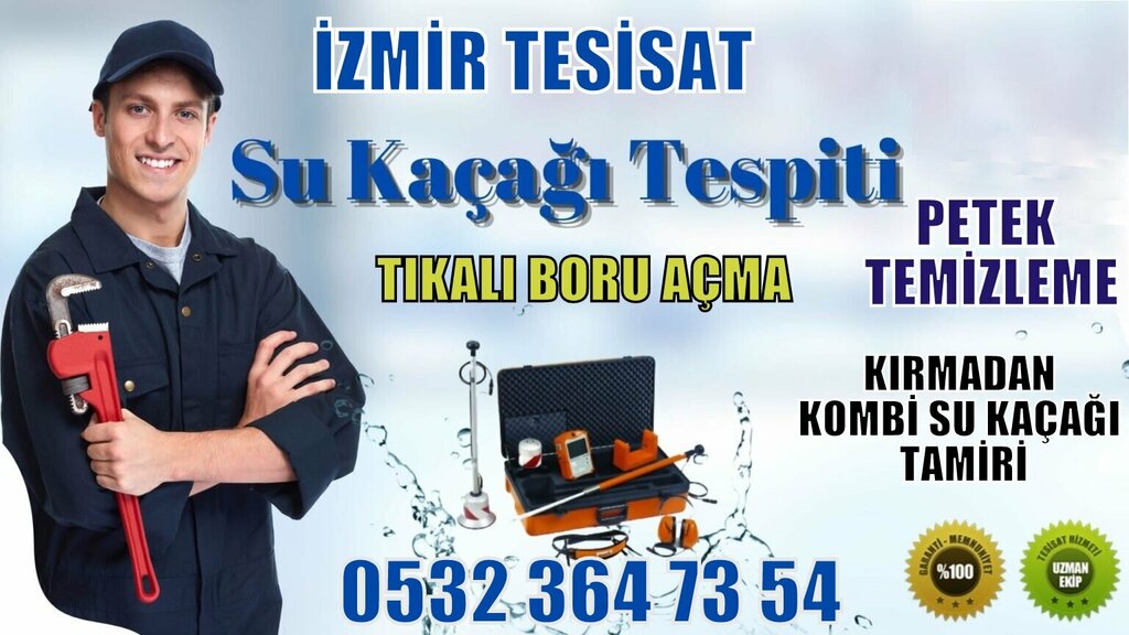 Plumbing works Izmir Plumbing Water Leak Detection, Izmir, photo