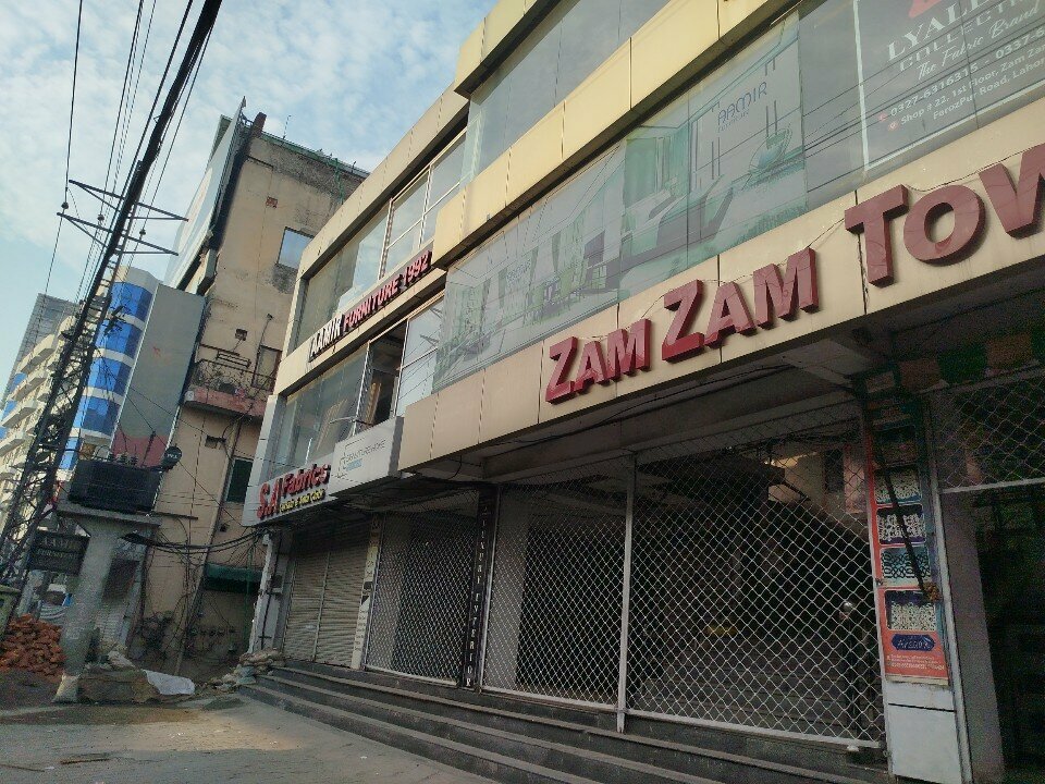 Clothing store S A fabric shop, Lahore, photo