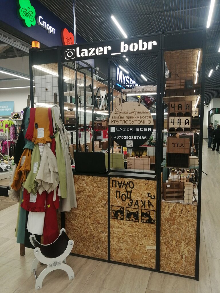 Laser work Lazer_bobr, Bobruisk, photo