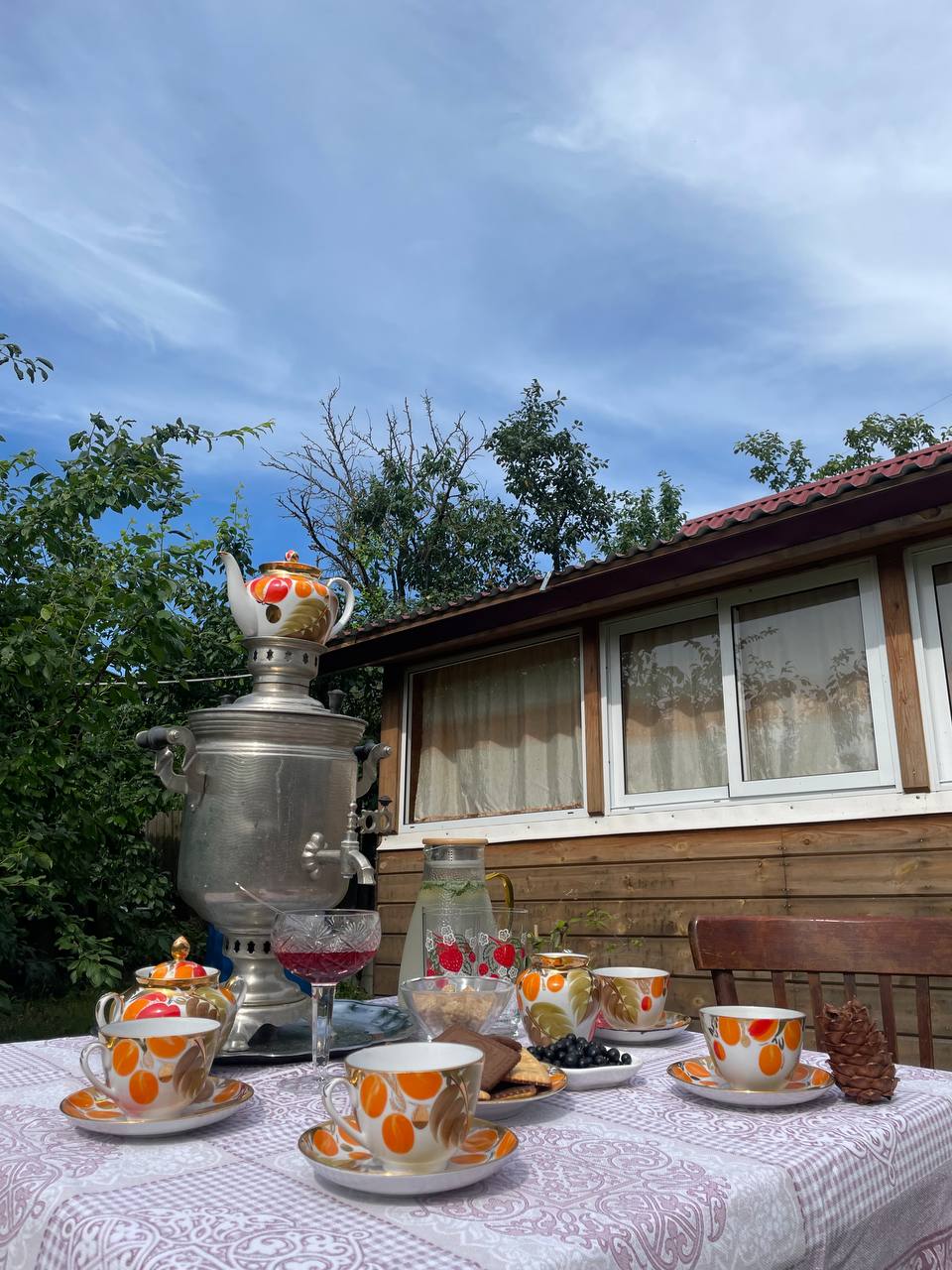 Фото Эко-хаус у реки