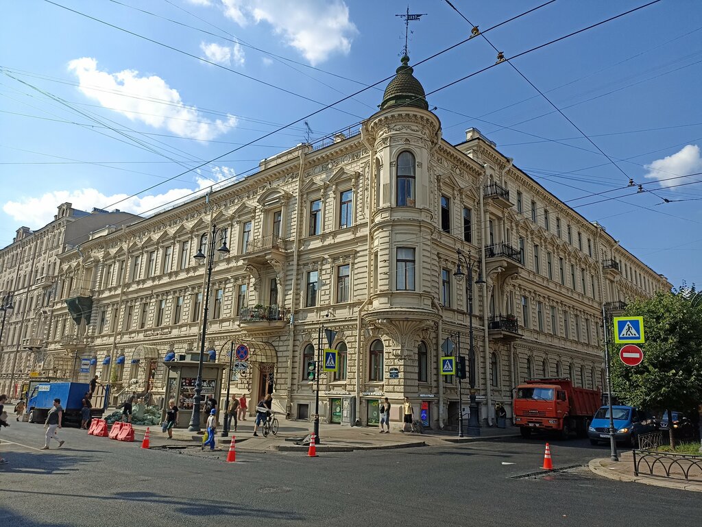 Landmark, attraction Доходный дом П.П. Вейнера, Saint Petersburg, photo