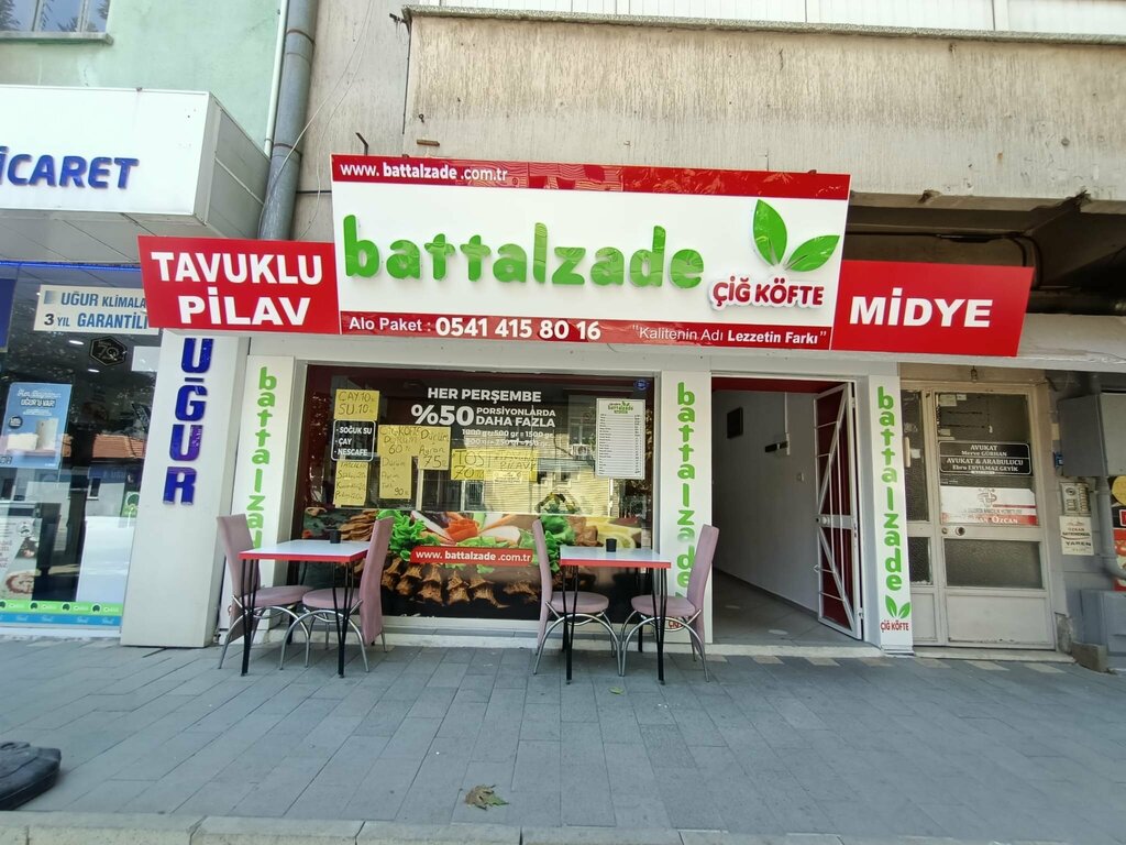 Fast food Meshur Adiyaman Cig Meatball Maker Ömer Aybak, Denizli, photo