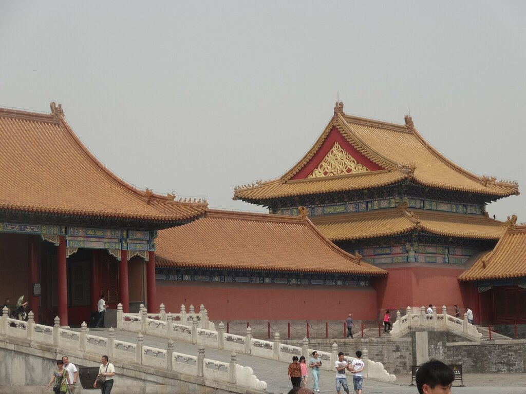 Landmark, attraction Gate of Supreme Harmony, Beijing, photo