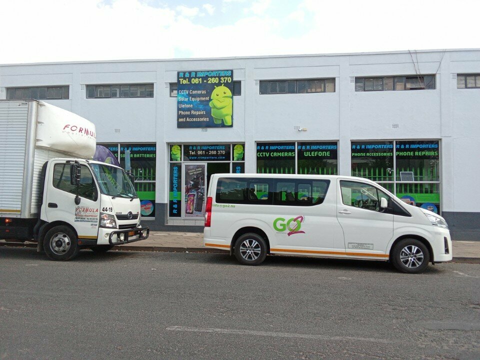 Electronics store R+R Importers, Windhoek, photo