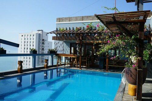Внешний вид отеля SeaSing Boutique Hotel в Фường Bắc Nha Trang, фото 1