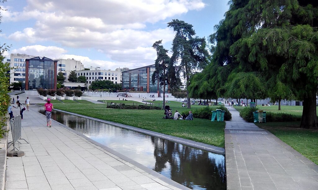 Park Parc André Citroën, Paris, photo