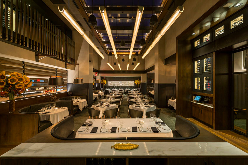 Sushi bar Ocean Prime, New York, photo