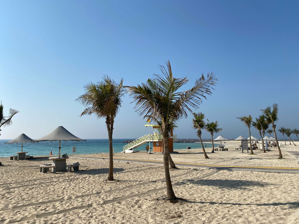 Beach Al Mamzar, Dubai, photo