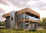 Stroyalfa-dom (ulitsa Ryseva, 60), construcción de casas de campo y cabañas