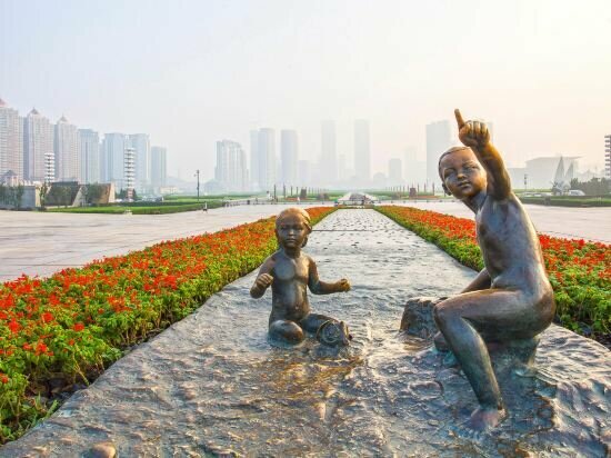 Apartments Dalian Xinghai Square Wufei · Scenic Apartment Hotel, Dalian, photo