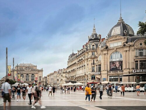 Внешний вид отеля Aparthotel Adagio access Montpellier Centre в Монпелье, фото 3