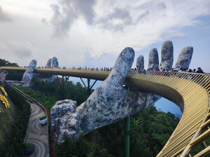 Золотой мост (Da Nang), landmark, attraction