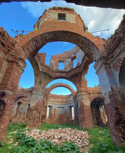 Iglesia ortodoxa Tserkov Ikony Bozhiyey Materi Znameniye V Starom Rakomo, , foto