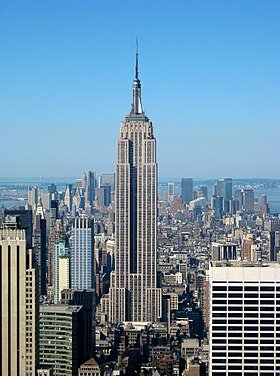 Empire State Building, landmark, attraction, New York, Manhattan