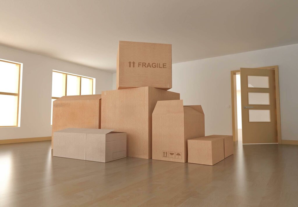 Коробки в квартире фото Senior Moving Company, переезды, штат Техас, Даллас-Каунти, Фармерс-Бранч - Янде