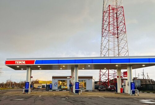 Gas station Teboil, Ryazan Oblast, photo