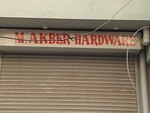M. akber (Province of Sindh, Karachi, Ranchore Road), hardware store