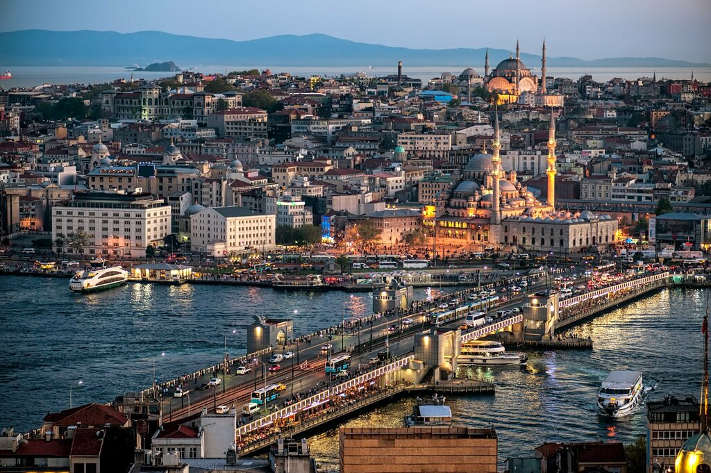 معلم جذب سياحي Galata Bridge ، اسطنبول، صورة