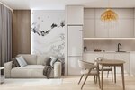 Формула М³ (Pravdy Street, 24с2), diseño de interiores