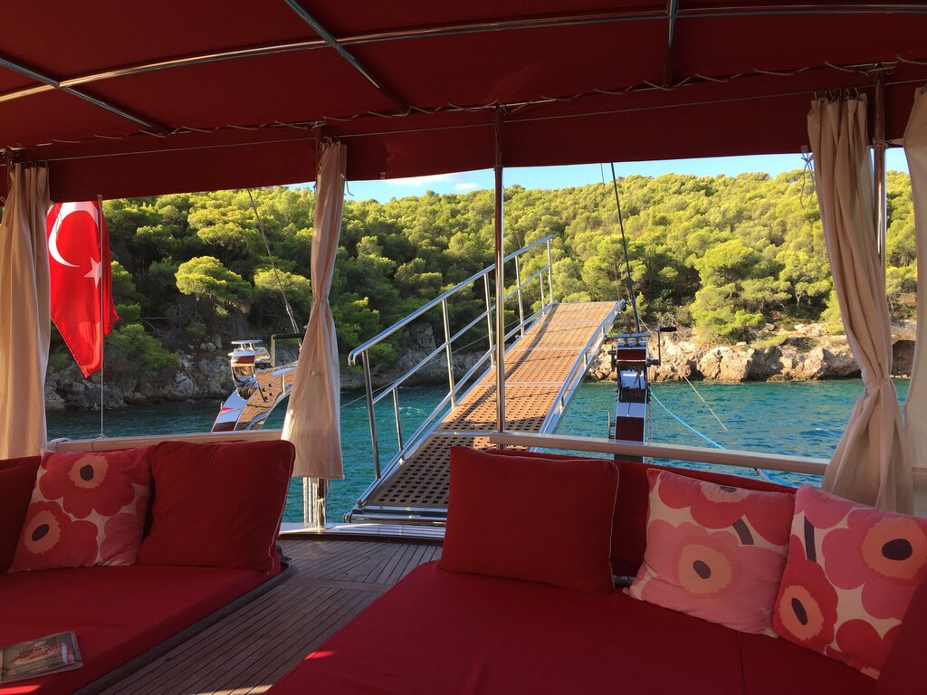 Water base, boat station Sette Cieli, Antalya, photo