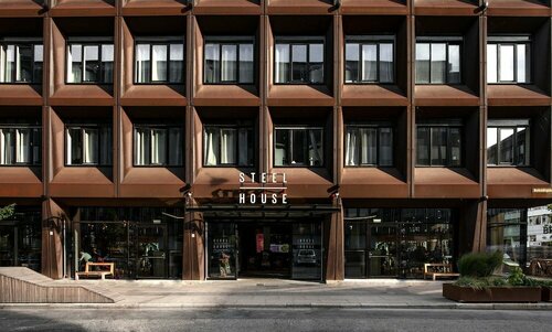 Хостел Steel House Copenhagen в Копенгагене