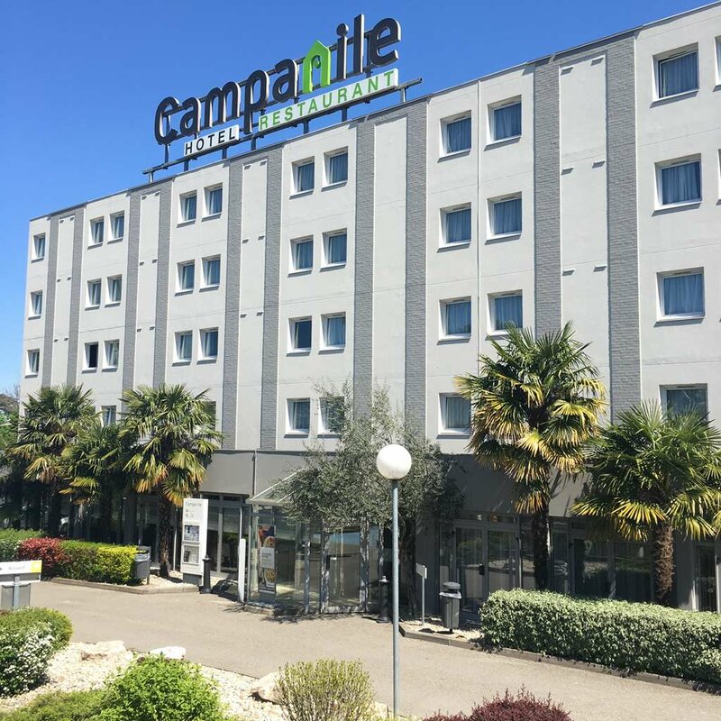Гостиница Hôtel Campanile Lyon Ouest - Tassin
