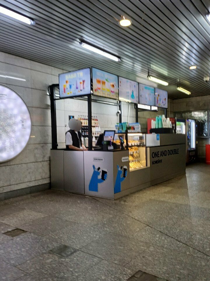 Coffee shop One and Double, Moscow, photo