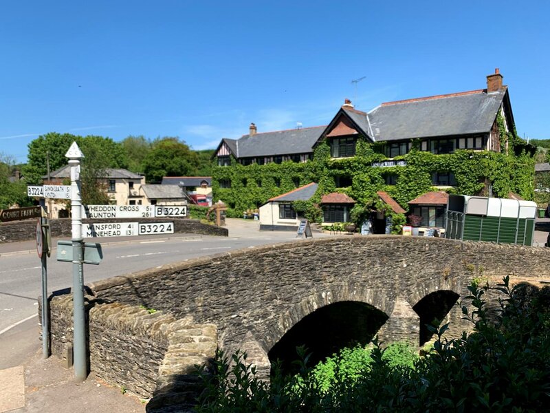 Гостиница Exmoor White Horse Inn