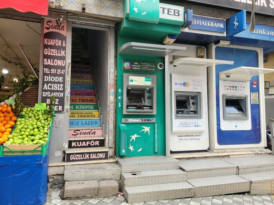 ATM TEB ATM, Istanbul, photo