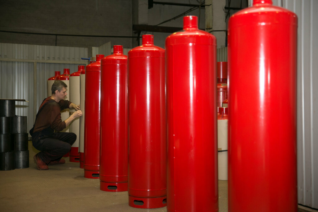 Bombonas de gas Mashtest, , foto