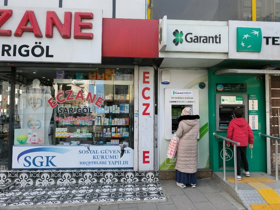 Банкомат Garanti BBVA ATM, Стамбул, фото