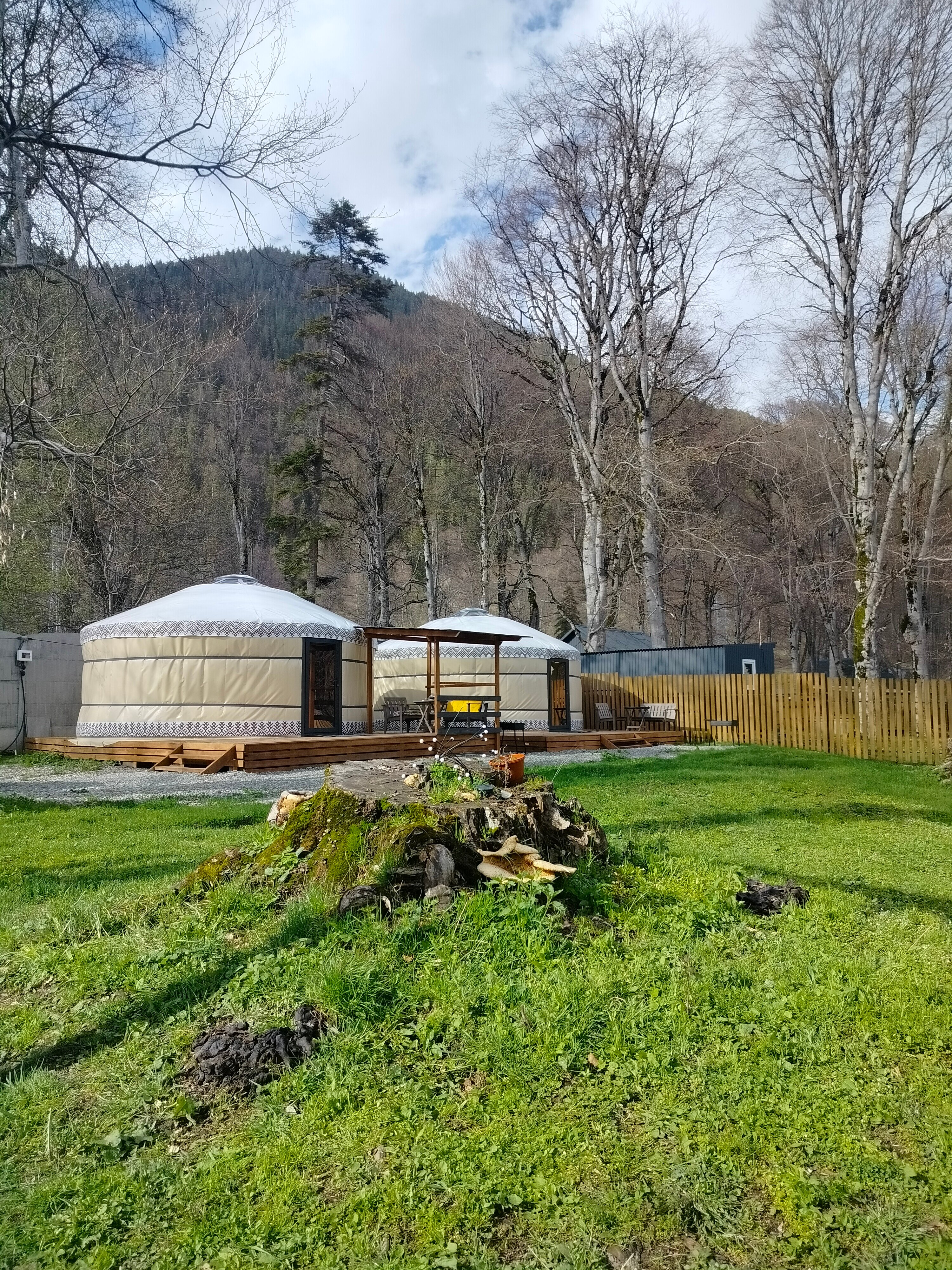 Фото Горная юрта