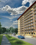По ул. Комарова (ulitsa Komarova, 9Б), housing complex