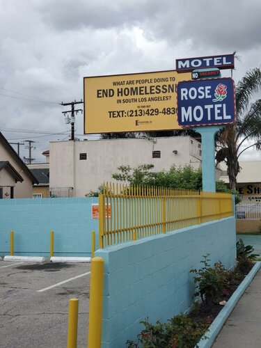 Гостиница Rose Motel в Комптоне