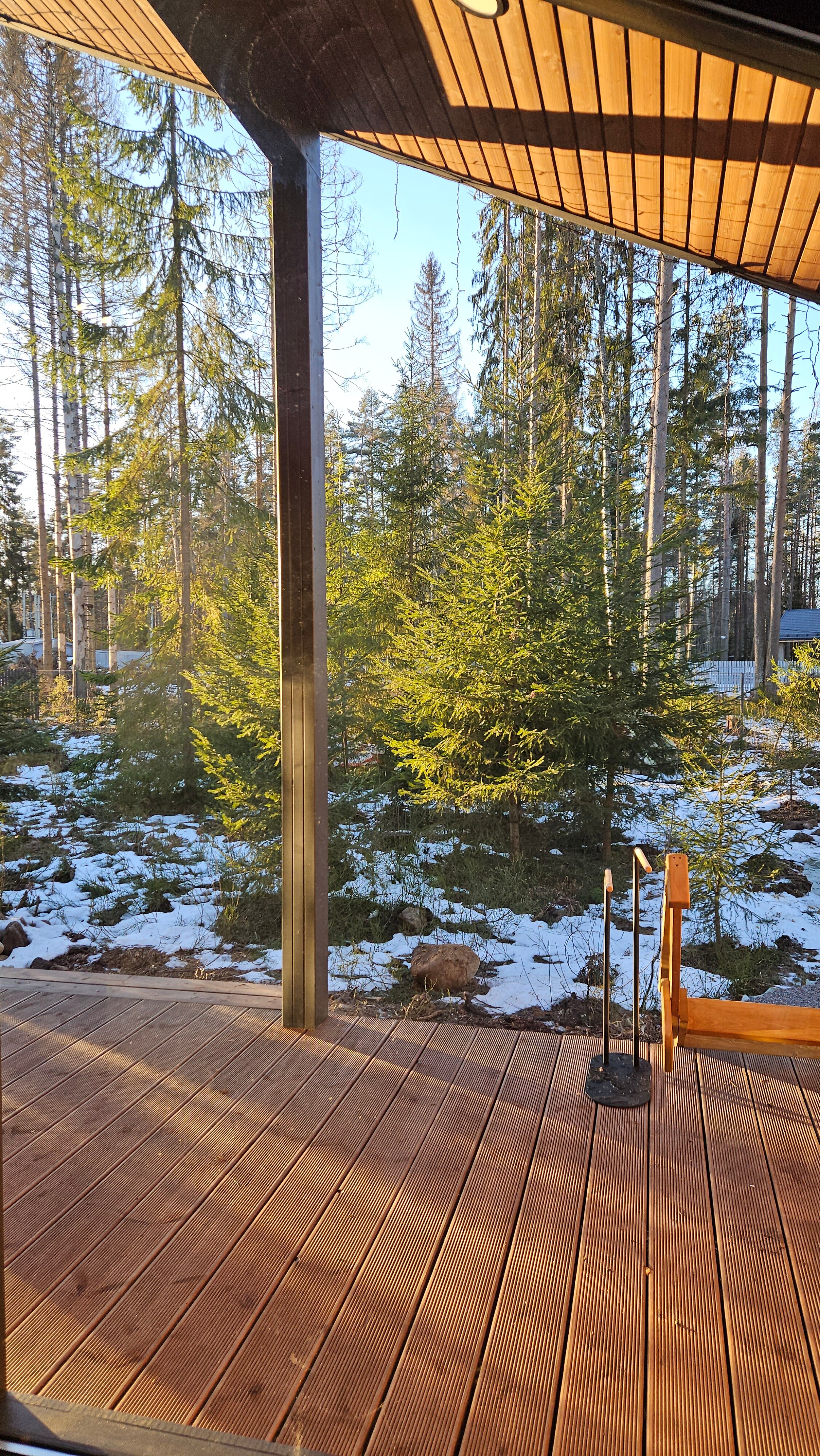 Фото Тепло с баней и чаном