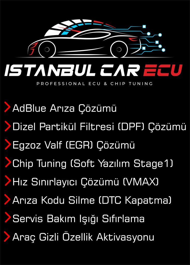 Tuning studio Istanbul Car Ecu - Chip Tuning/AdBlue-DPF-EGR Fault Solution, Istanbul, photo