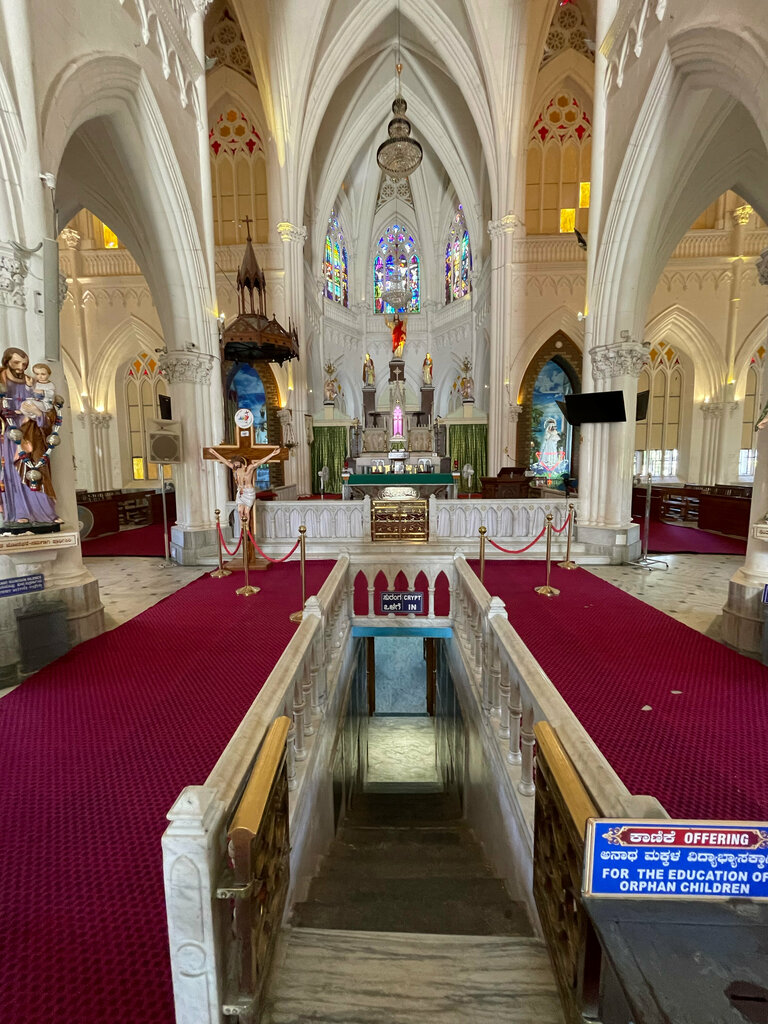 Catholic church St. Philomena's Cathedral, Mysore, photo