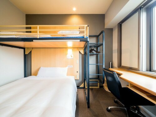 Гостиница Super Hotel Nara Shin Omiya Eki Mae в Наре