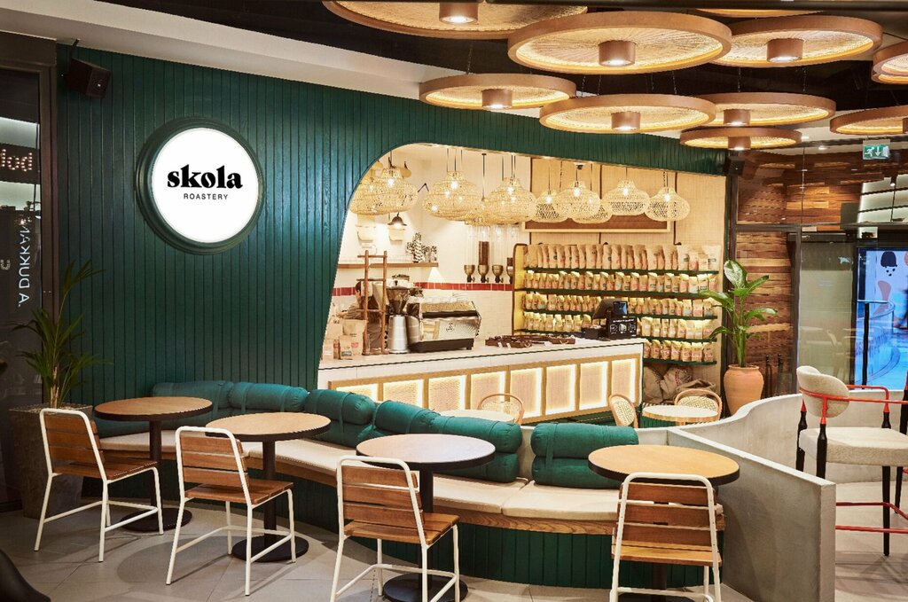 Coffee store Skola Roastery, Istanbul, photo