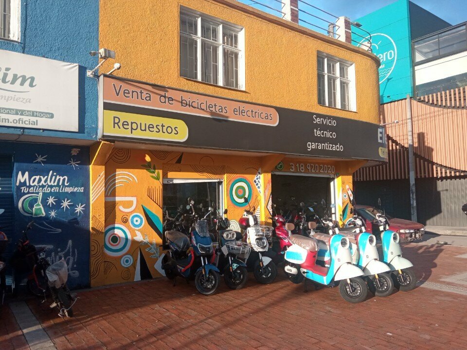 Motorcycle dealership Bicicletas Electrika's, Bogota, photo