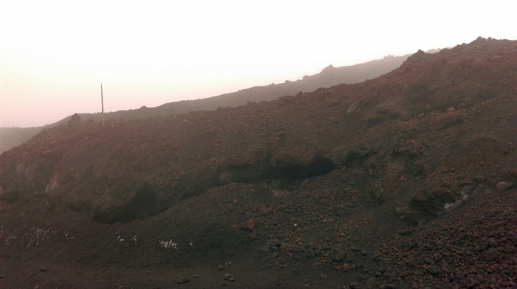 Volcano Cratere del Laghetto, Sicily, photo