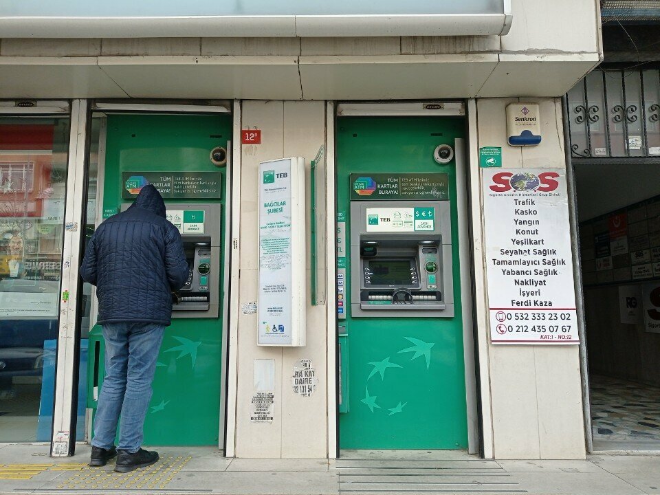 ATM TEB ATM, Istanbul, photo