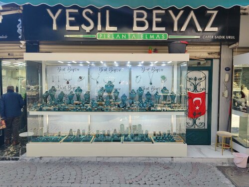 Yeşil Beyaz Pırlanta & Elmas Fotoğraf 3