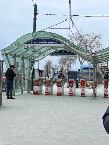 Kabatas Tramvay Duragi (İstanbul, Beyoğlu, Kabataş Semti), high-speed urban transport station