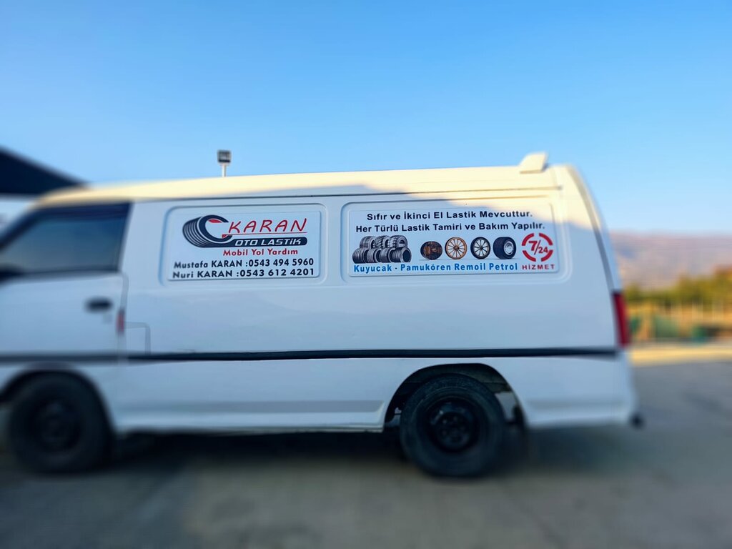 Tire service Karan oto lastik yol yardım, Kuyucak, photo