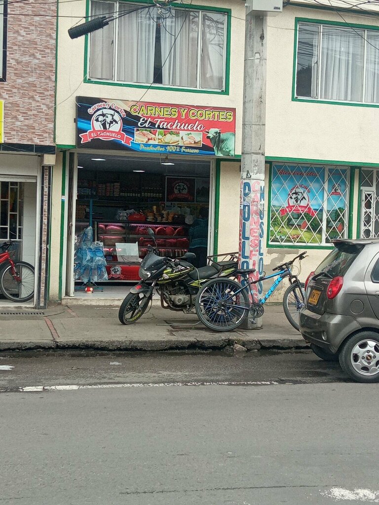 Butcher shop El Tachuelo, Bogota, photo