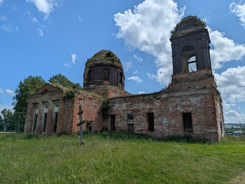Orthodox church Церковь Богоявления Господня, Perm Krai, photo